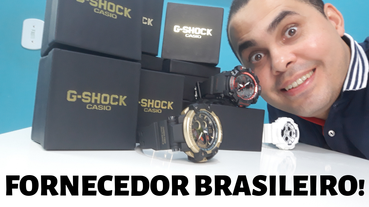 Fornecedor de relógio G-Shock no Brasil