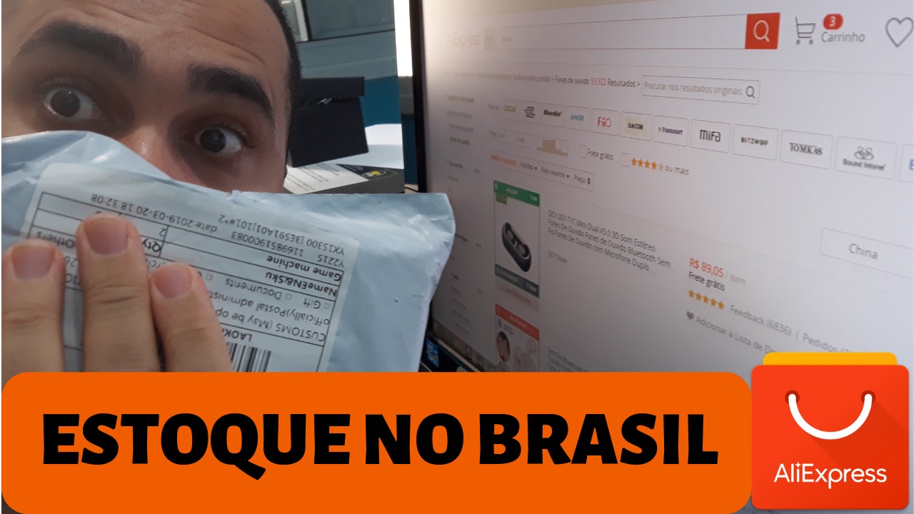 Fornecedores Aliexpress com estoque no Brasil